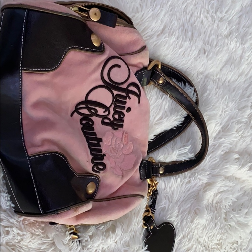 early 2000s juicy couture pink purse